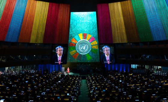 Todos debemos dar un paso adelante para rescatar los ODS y luchar por un futuro mejor: António Guterres