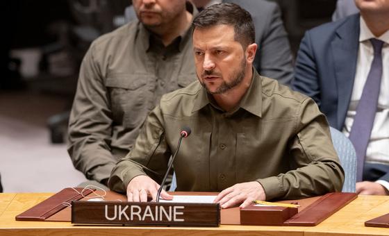 Zelensky presenta al Consejo de Seguridad sus condiciones para acabar la guerra en Ucrania
