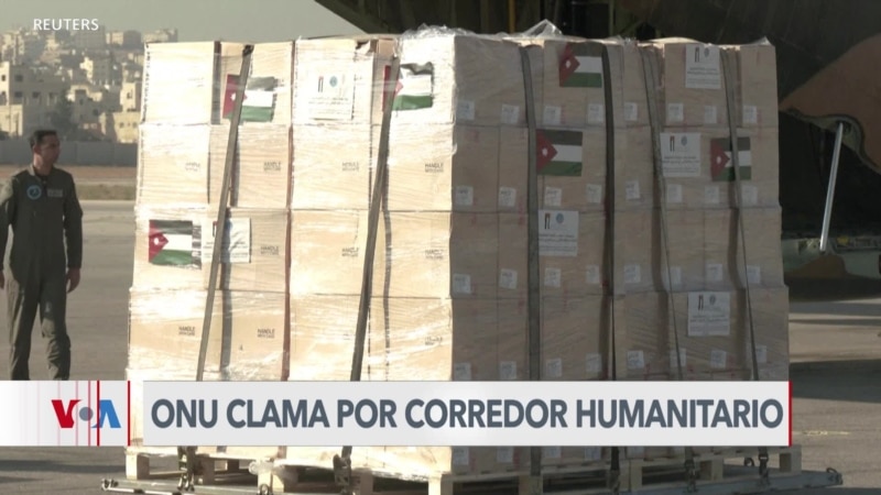 ONU: Se acaba el tiempo para entrar suministros a Gaza