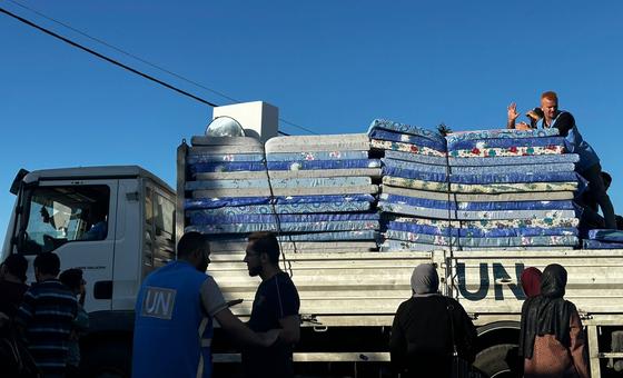 Israel-Palestina: El Secretario General pide un alto el fuego mientras la entrega de ayuda humanitaria en Gaza recibe luz verde