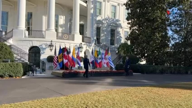Presidente de Estados Unidos se reúne con sus homólogos de América Latina