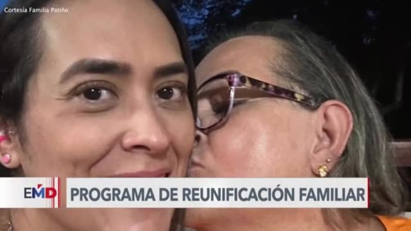 Familia colombiana busca reunificación familiar en EEUU