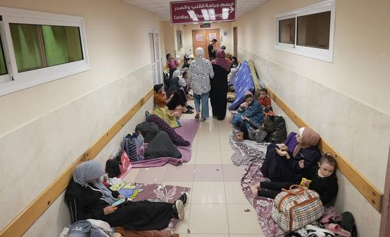 Israel-Palestina: Una misión conjunta entrega insumos sanitarios en un hospital en el norte de Gaza