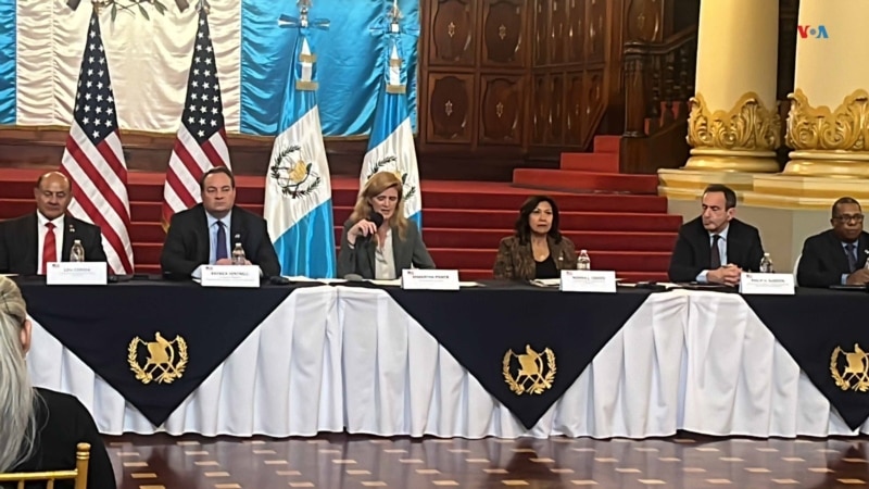 Estados Unidos anuncia más apoyo para Guatemala, en el inicio del gobierno de Bernardo Arévalo