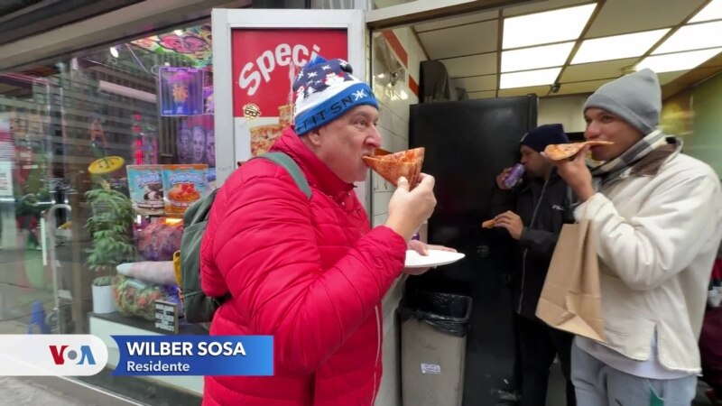 Ante el alza de la inflación, la pizza va al rescate de los bolsillos de los neoyorkinos