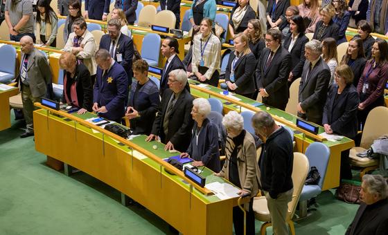 El mundo debe plantar cara a las fuerzas del odio y la división, dice Guterres en la conmemoración del Holocausto