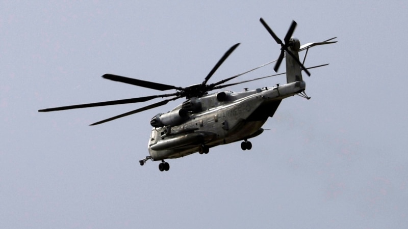 Confirman muerte de cinco marines en helicóptero que se estrelló cerca de San Diego