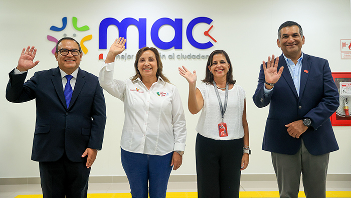 Presidenta Dina Boluarte anuncia ampliación del número de centros MAC a nivel nacional