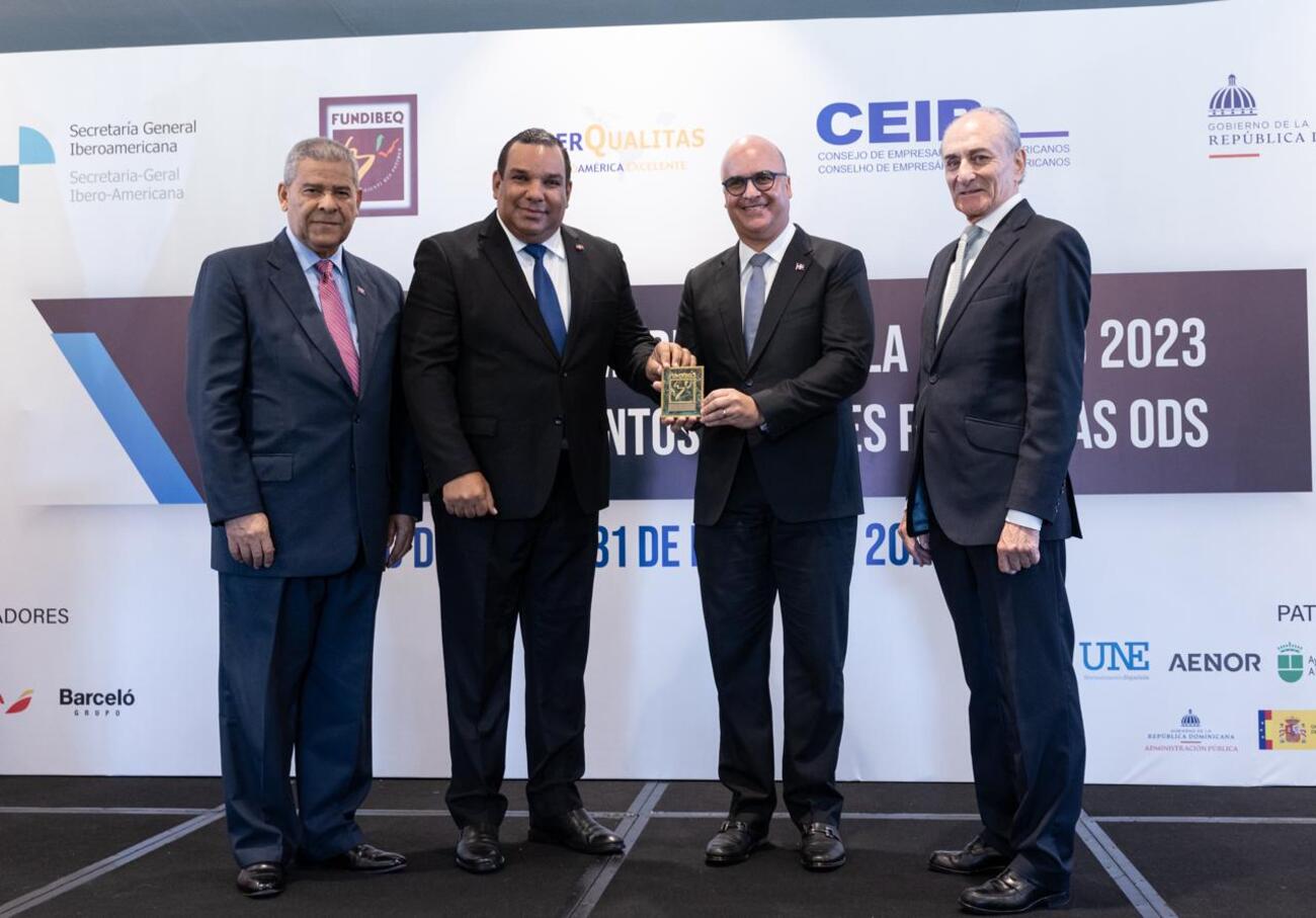 REPÚBLICA DOMINICANA: Comisión Nacional de Energía recibe reconocimiento en el Premio Iberoamericano a la Calidad 2023