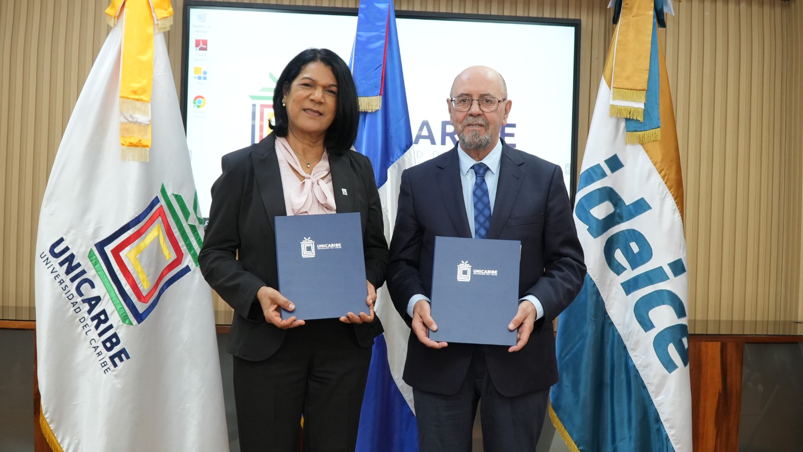 REPÚBLICA DOMINICANA: El Ideice y Unicaribe realizarán trabajos orientados al fomento de la investigación en educación