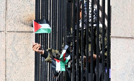 Gaza: Expertos advierten sobre amenazas a la Corte Penal y sobre el maltrato a estudiantes pro-palestinos en Estados Unidos